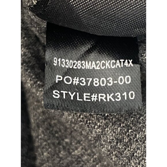 Roark 2 Button Henley Range Rat Slub Waffle Pullover Charcoal Gray Men’s Large - Picture 8 of 14